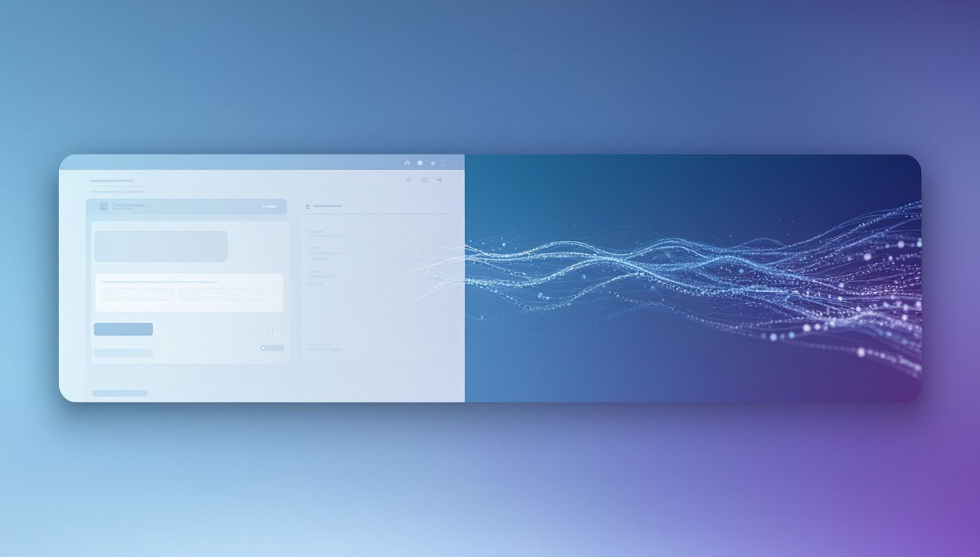 Диаграмма, показывающая переход от традиционной SEO-воронки (Запрос -> SERP -> Клик -> Сайт) к новой модели AI-поиска (Запрос -> AI Overview -> Прямой ответ или переход -> Сайт). Акцент на точках монетизации и трекинга.