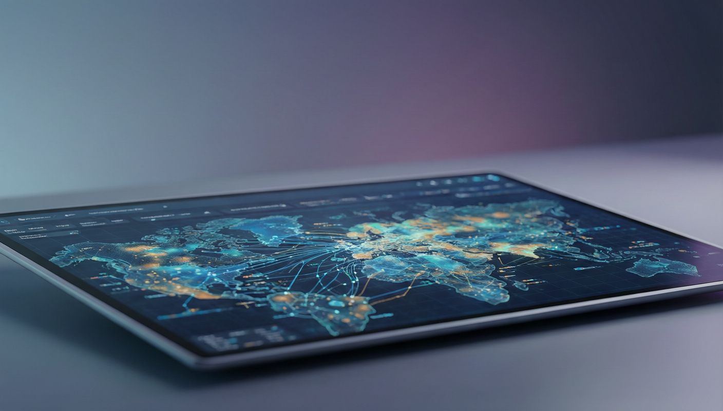 Схема, иллюстрирующая полный цикл работы AI-команды GrowPages: от задачи покупателя через исследование спроса, формирование карты, генерацию контента, публикацию в каналах до измерения результатов и обратной связи в стратегию.