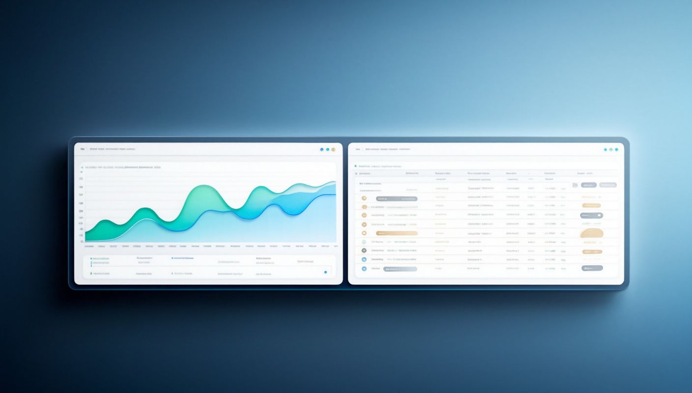 Скриншот интерфейса аналитической платформы, показывающий график видимости сайта. На графике отмечены две линии: классические позиции в топ-10 и доля показов в нейроответах (GEO/AEO). Видно расхождение трендов.
