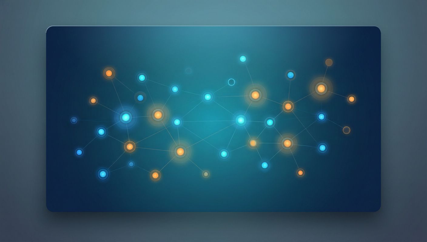 Скриншот интерфейса гипотетической платформы, показывающий карту спроса: в центре — задача покупателя, вокруг нее связанные поисковые запросы, а от них — связи с продуктами и темами для контента.