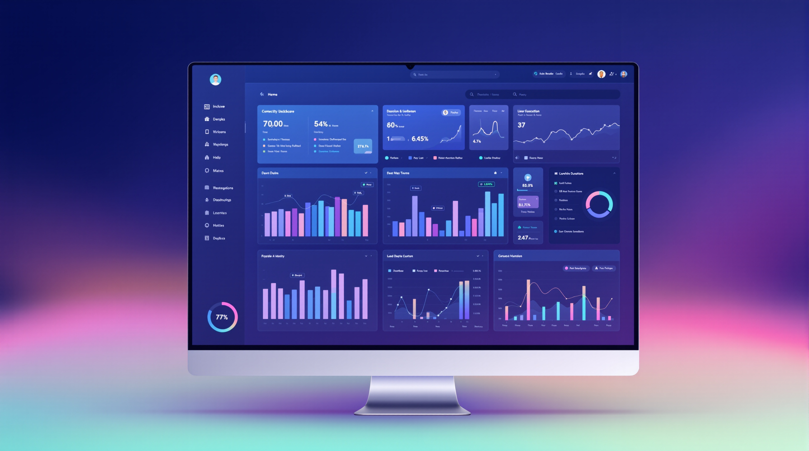 Скриншот интерфейса платформы, визуализирующий карту спроса и привязку тем контента к задачам покупателя и потенциальным AI-ответам.